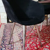 میزناهارخوری به همراه صندلی پایه فلز روکش پارچه|میز و صندلی غذاخوری|تهران, سیزده آبان|دیوار