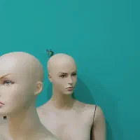 مانکن بچگانه زنانه نیم تنه چوبکار رگال هالوژن ریلی