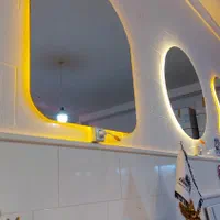 آیینه چراغدار دیواری|آینه|مرند, |دیوار