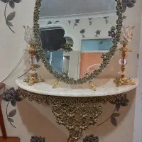 آینه. شمعدا ن