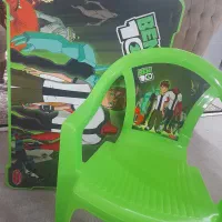 میز تاشو وصندلی کودک درحد نو