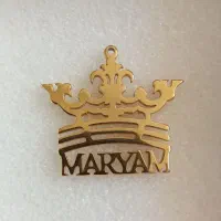 پلاک مریم رنگ ثابت ت