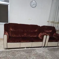 مبل راحتی هفت نفره پارچهای