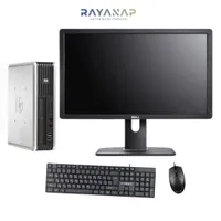 سیستم مینی‌کیس Ultra Slim HP مانیتور 22 اینچ کد117