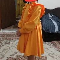 پیراهن مجلسی دخترانه در حد نو