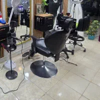 فروش دو عدد صندلی نو آرایشگاهی|آرایشگاه و سالنهای زیبایی|بافت, |دیوار