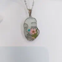 پلاک رزینی پینترستی شب تاب