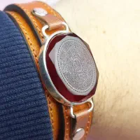 دستبند نقره مردانه