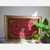 تابلو فرش دست بافت قدمت بالا|کلکسیون اشیاء عتیقه|تهران, اکباتان|دیوار