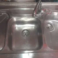 سینک ظرفشویی وپمپ آب