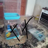 ۳عدد قفس ۶۰۰هزار|لوازم جانبی حیوانات|بروجرد, |دیوار