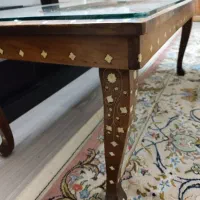 میز آنتیک هندی عاج و منبت|مبلمان خانگی و میز عسلی|تهران, صد دستگاه|دیوار