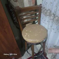 صندلی اپن استیل وچوب