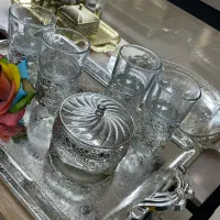 سینی و ست پذیرایی سیلور|ظروف سرو و پذیرایی|تهران, صد دستگاه|دیوار