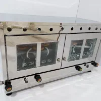 تنور استیل دو در