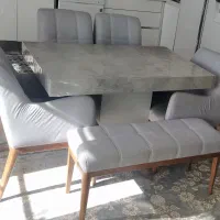 میز نهار خوری 6 نفره