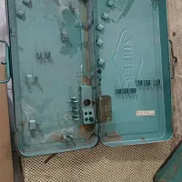 جعبه ابزار فلزی قدیمی آنتیک عتیقه|کلکسیون اشیاء عتیقه|چهاردانگه (تهران), |دیوار