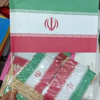 پرچم کاغذی ایران کو‌چک بسته های ۵۰ تایی