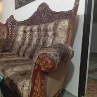 مبل سلطنتی 9نفره|مبلمان خانگی و میز عسلی|هشتگرد, قاسم آباد بزرگ|دیوار