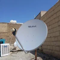 نصب آنتن ثابت و گردان