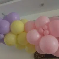 ریسه بادکنک آماده|ریسه و چراغ تزئینی|اصفهان, جلالیه|دیوار