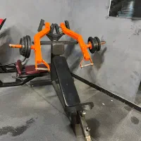 دستگاه بدنسازی صفحه و دمبل و تشک ژیمیناستیک|تجهیزات ورزشی|مشهد, شهید مطهری|دیوار