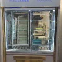 یخچال نو و صفر.ویترینی استیل وایستاده ۷۰س.زیرقیمت