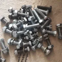 پیچ ومهره نو به همراه واشر تخت سایز ۶و۸ سالم نو