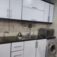 کابینت با هود سینک و اجاق صفحه ای در حد