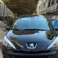 ۲۰۷ پانا سقف شیشه‌ای مشکی دنده .قالپاق