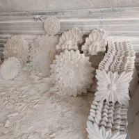 کتیبه،کله گاوی،سرستون پاستون بادستگاهcncسنگ طبیعی|صنایع دستی و سایر لوازم تزئینی|ری, هاشم‌آباد|دیوار