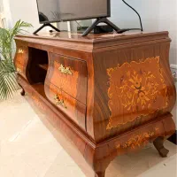 میز تلویزیون چوبی