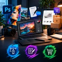 خلاقیت حرفه‌ای، طراحی، تولید محتوا و درج محصول