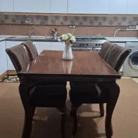 میز نهارخوری ۶ نفره|میز و صندلی غذاخوری|اندیمشک, |دیوار