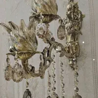 لوستر دیوار کوب برنز