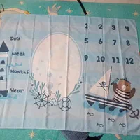 پارچه ماه‌گرد تا یک سالگی|اسباب و اثاث بچه|هشتگرد, فاز ۱ مهستان|دیوار