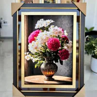 تابلو فرش چاپی چهره|تابلو فرش|آران و بیدگل, |دیوار