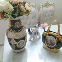 دکوری گلدان صورمه ای|مجسمه، تندیس، ماکت|تهران, آهنگ|دیوار