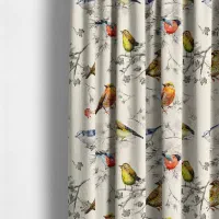 پرده طرح پرنده کد طرح 01731