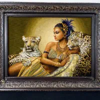 تابلو فرش دست باف تبریز