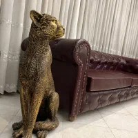 پلنگ دکوری|مجسمه، تندیس، ماکت|تهران, کاشانک|دیوار