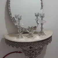 اینه شمعدان ومیز