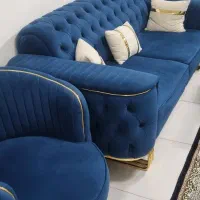 مبل راحتی طرح چستر شرکتی تمام لمسه