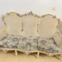 مبل کلاسیک ۹نفره+میز ناهار خوری ۸نفره