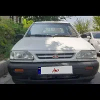 پراید ۸۷ بی رنگ کم کار