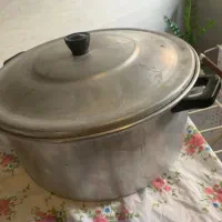 قابلمه روحی ضخیم دسته دار قدیمی