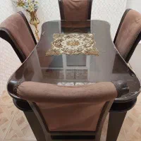 غذاخوری چوبی|میز و صندلی غذاخوری|میانه, |دیوار