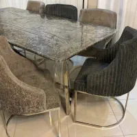 ست مبلمان میز ناهارخوری|مبلمان خانگی و میز عسلی|قم, زنبیل آباد|دیوار