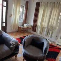 مبل و میز نهارخوری ست طوسی مشکی نو