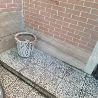 گلدان سفالی|گل و گیاه طبیعی|کاشان, ولیعصر|دیوار